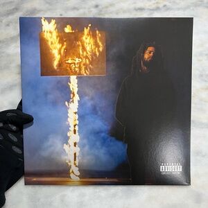 J Cole Off Season Limited Blue Colored Vinyl 2022 Record